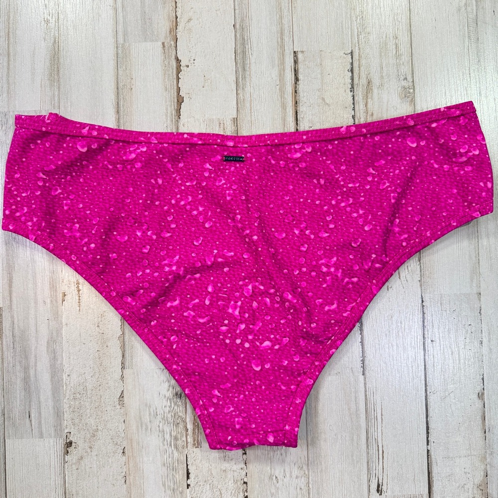 Shefit Luxe Bikini Bottoms Hot Pink Splash Swimwear Size 3XL - Picture 4 of 9